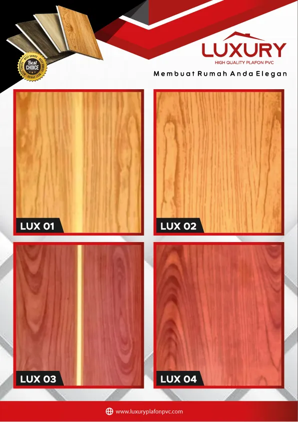 Luxury Plafon PVC (LUX 01 - LUX 04)